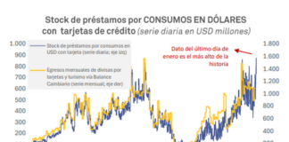 El crédito bancario en dólares saltó a un nivel récord en enero: ¿se vienen los préstamos para todos? el-credito-bancario-en-dolares-salto-a-un-nivel-record-en-enero:-¿se-vienen-los-prestamos-para-todos?