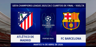 Atlético Madrid vs Barcelona EN VIVO por Champions League: alineaciones confirmadas de la vuelta de cuartos de final atletico-madrid-vs-barcelona-en-vivo-por-champions-league:-alineaciones-confirmadas-de-la-vuelta-de-cuartos-de-final